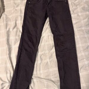 Women's Maroon Jeans